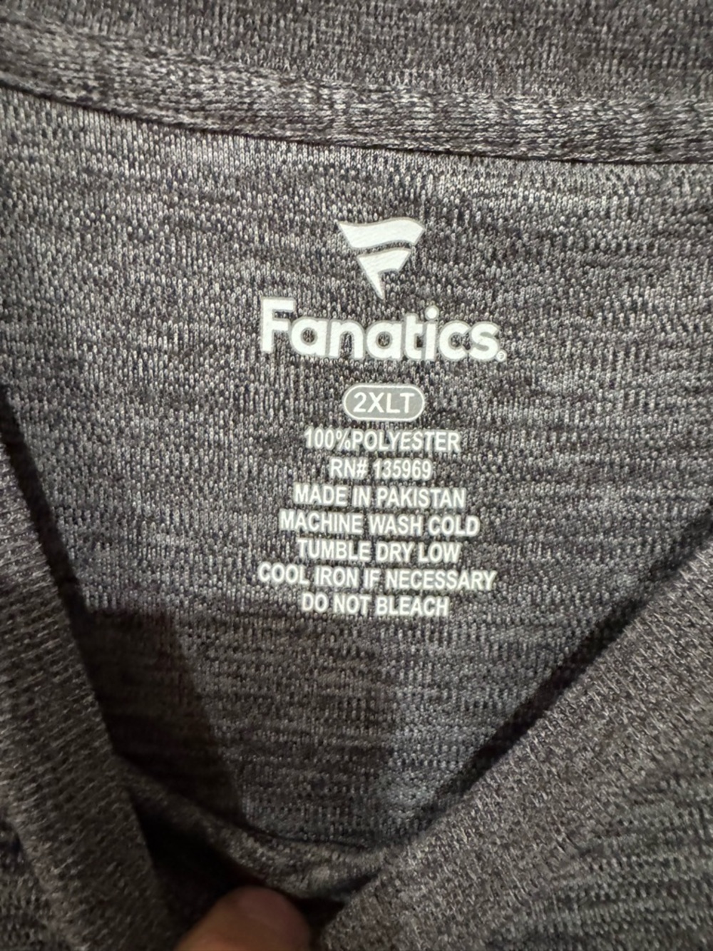 Fanatics Gray Buffalo Bills Short-Sleeve Tee - Picture 2 of 3